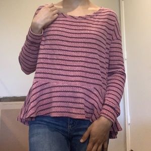 Free people peplum top